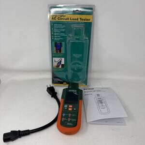 Extech CT80 AC Circuit Load Tester in original box GFCI & AFCI - Tested